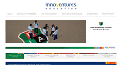 Desktop Screenshot of innoventureseducation.com